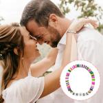 Team Bride 12 Pcs Beaded Bracelets Set