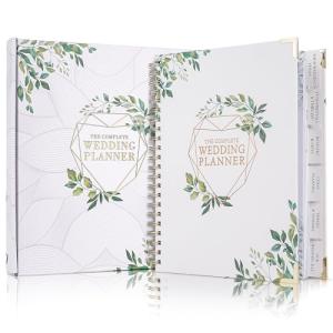 Wedding Planner Book with Countdown & Organizer