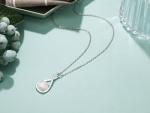 Sterling Silver Moonstone Necklace for IVF Moms