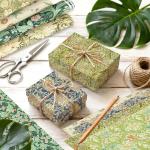 Floral William Morris Gift Wrap Paper Set