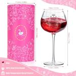 Vintage 1966 Wine Glass for 60th Birthday