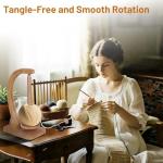 Bamboo Yarn Holder for Crocheting and Knitting