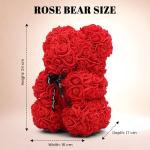 Red Rose Teddy Bear for Mum – Sweet Keepsake