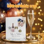 Fifty & Fabulous Birthday Card for Her