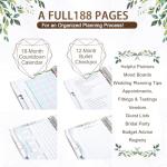 Wedding Planner Book with Countdown & Organizer