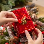 Holographic Red Hearts Gift Wrap for Any Occasion