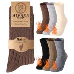 Cozy Alpaca Wool Thermal Socks for Winter