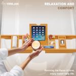 Expandable Bathtub Tray Caddy for Perfect Relaxation