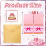 90th Birthday Pop Up Card for Her