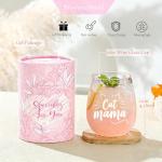 Cat Mama Wine Glass - Perfect Gift for Cat Lovers