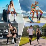 Knee-High Compression Socks for Active Lifestyles