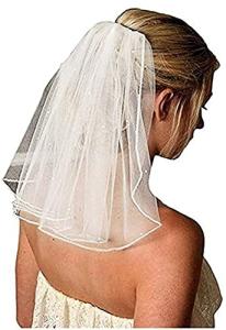 Bridal Pearl Veil for Weddings and Parties