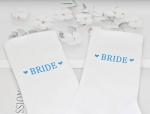 Something Blue Bride Socks for Special Occasions