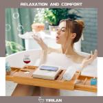 Expandable Bathtub Tray Caddy for Couples