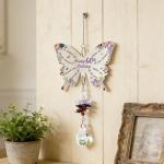 60th Birthday Butterfly Crystal Suncatcher for Her