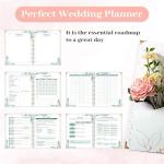 Floral Wedding Planner Book with Checklists and Budget