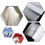 Bridal Pearl Veil for Weddings and Parties