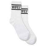 Cute Wifey Bride Socks for Bachelorette Parties