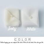 Bridal Pearl Veil for Weddings and Parties