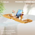 Expandable Bathtub Tray Caddy for Perfect Relaxation