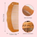 Personalised Birthing Comb for Labour, Custom Wooden Birth Comb for Pain Relief, Labour/Postpartum Essentials, Gifts for Pregnant Women (Design 2)