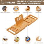 Expandable Bathtub Tray Caddy for Perfect Relaxation