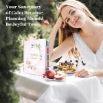 Floral Wedding Planner Book with Checklists and Budget