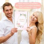 Floral Wedding Planner Book with Checklists and Budget