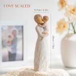 Storieme First Time Grandma Gift: Nana Gifts for Birthday Mother’s Day - Hand-Painted Nan & Grandchild Sculpture New Grandmother Keepsake