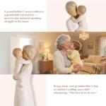 Storieme First Time Grandma Gift: Nana Gifts for Birthday Mother’s Day - Hand-Painted Nan & Grandchild Sculpture New Grandmother Keepsake