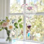 70th Birthday Gifts For Women, Crystal Suncatcher, 70th Birthday Gifts For Her, Gifts For 70 Year Old Woman, Present For Mum Auntie Grandma Wife Friends Teacher