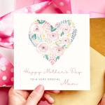 Floral Mother's Day Card for Best Mum