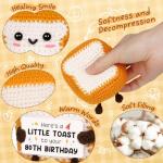 Emotional Support Crochet Doll for 80th Birthday