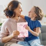 Sentimental Pink Floral Card and Keychain Set