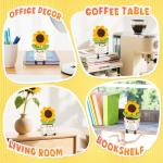 Sunflower Crochet 70th Birthday Gift for Her