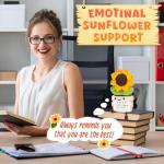 Sunflower Crochet 70th Birthday Gift for Her