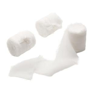 White Chiffon Ribbon Set for Gifts and Crafts