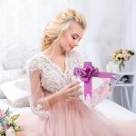 Floral Wrapping Paper Roll - Pink Flower Design