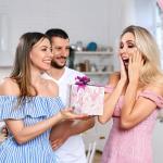 Floral Wrapping Paper Roll - Pink Flower Design