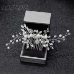 Elegant Pearl Flower Hair Clips for Weddings
