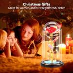 Forever Glass Flowers Gift for Mom and Grandma