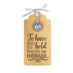 Forget-Me-Not Bridal Charm - Handmade Silver Gift