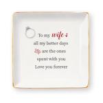 Funny Trinket Dish for Wife's Special Occasions