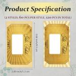 120 Gold Scratch Off Tickets for Events