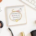 Funny Trinket Dish for Wife's Special Occasions