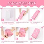 Pink Bow Wrapping Paper Roll - 3 Pack