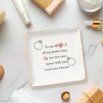 Funny Trinket Dish for Wife's Special Occasions