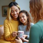 Personalized Mummy Mug with Kids' Names
