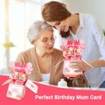 Funny 3D Birthday Card for Mom