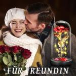 Eternal Rose in Glass with LED Light